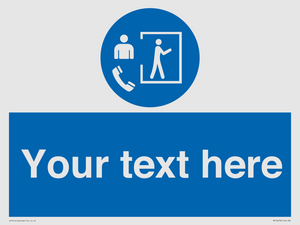 Custom Mandatory: Entry only with supervisor outside